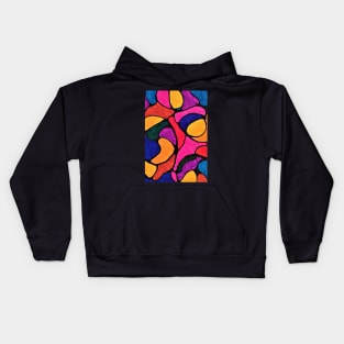 Stained Glass Mosaics 2-Neographic-art,Relaxing Art,Meditative Art Kids Hoodie